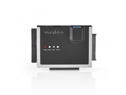 Nedis HDADIS100BK USB 3.0 adaptér pro pevný disk 2.5"/3.5", IDE/SATA, včetně zdroje