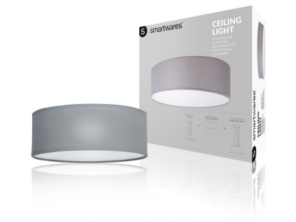 Stropní LED svítidlo 30 cm Ranex Mia RA-1000465, šedé