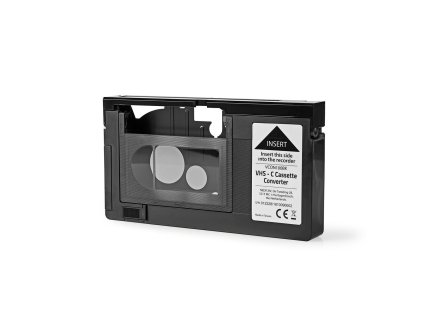 Nedis VCON100BK adaptér pro kazety VHS-C na VHS