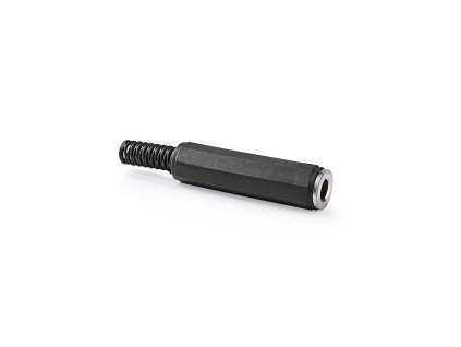 Konektor mono zásuvka Jack 6.35 mm, 25 ks (CAVC23985BK)