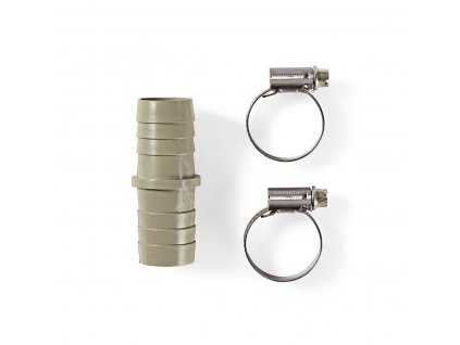 Nedis spojka vypouštěcí hadice 19 mm – 19 mm, 2 ks spony (WAEP1919CL)