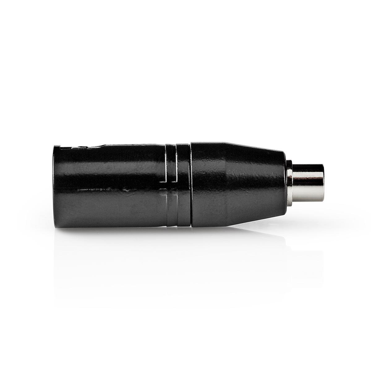 Nedis XLR adaptér XLR 3-pin zástrčka - CINCH zásuvka (COTP15930BK)