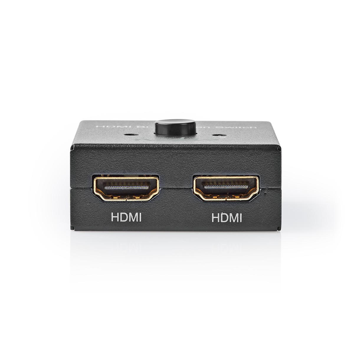 HDMI™ Rozbočovač / Přepínač v Jednom | 2x HDMI™ Výstup – 1x HDMI™ Vstup | 2x HDMI™ Vstup – 1x HDMI™ Výstup | 4K2K při 60 FPS / HDCP2.2