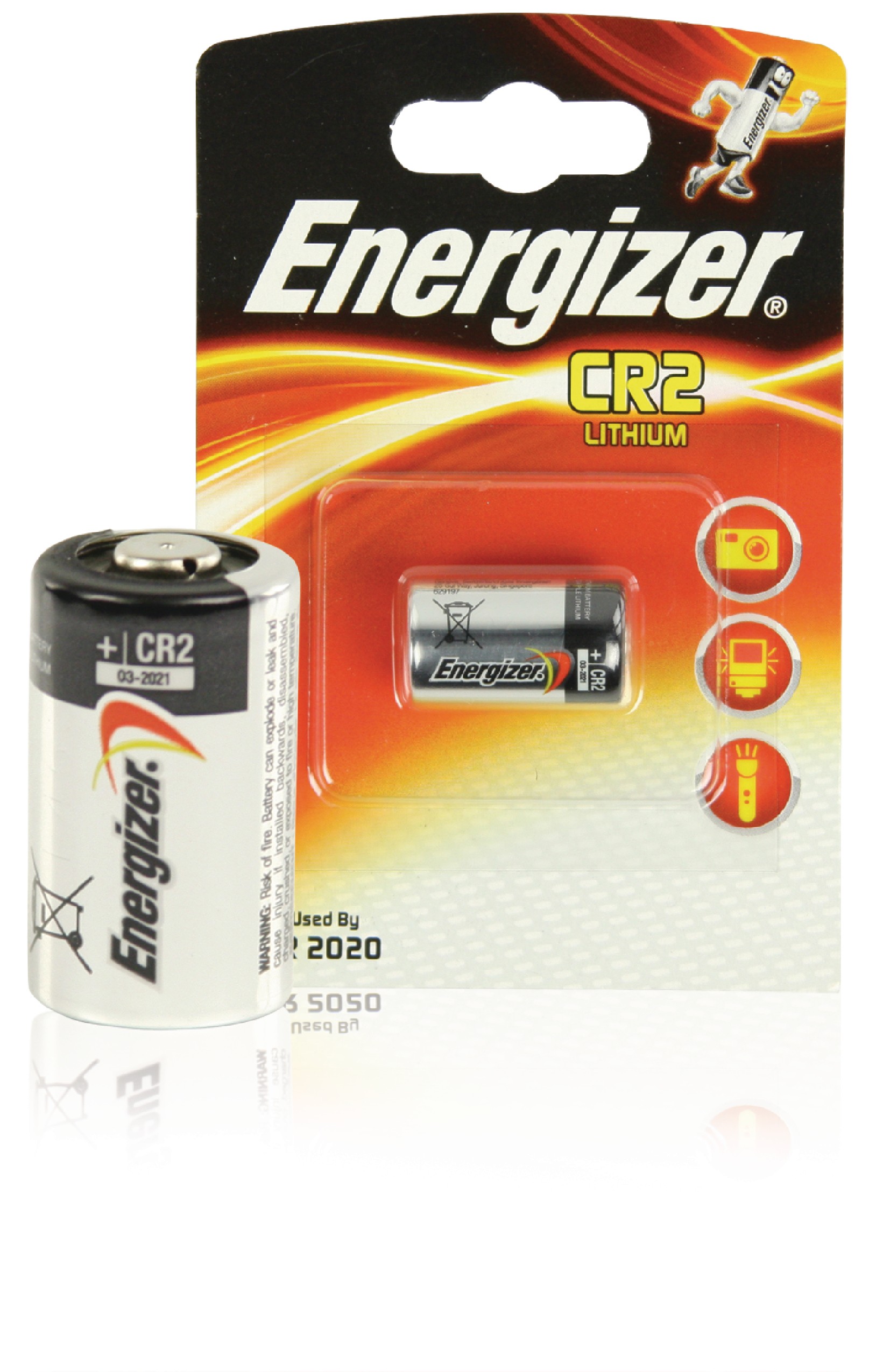 Lithiová baterie Energizer CR2 3 V, 1ks, ENCR2P1