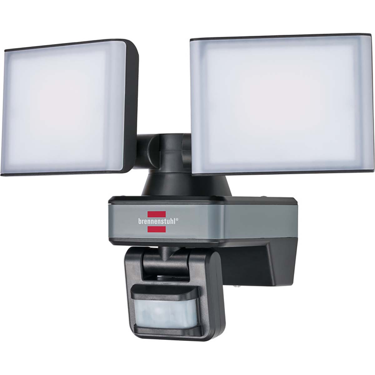 brennenstuhl®Connect LED WiFi Duo reflektor s detektorem pohybu WFD 3050 P 3500lm, PIR, IP54