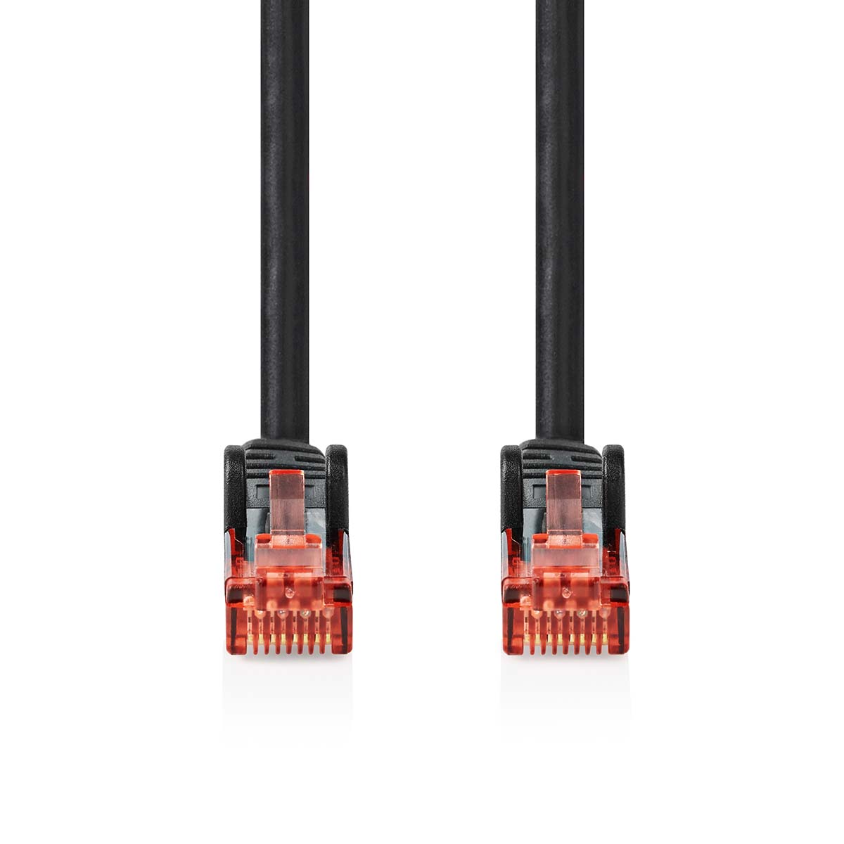 Cat 6 kabel | RJ45 (8P8C) Zástrčka | RJ45 (8P8C) Zástrčka | UTP | 20 m | Kulatý | PVC | Černá | Box