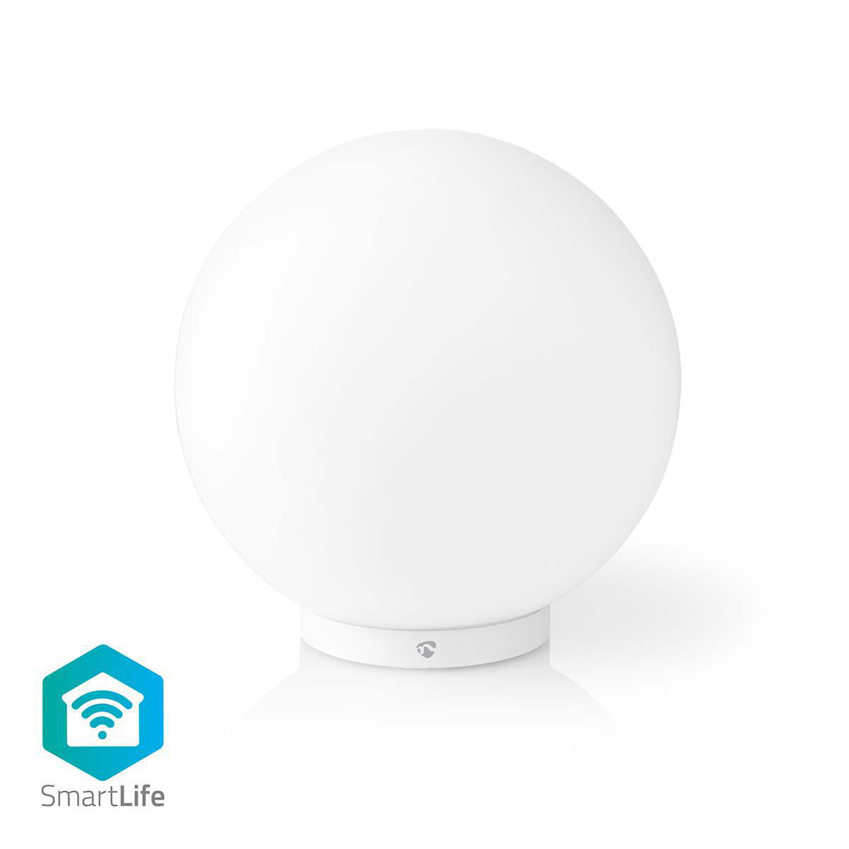 Nedis SmartLife chytrá stolní LED lampička, skleněná (WIFILM10CWT)