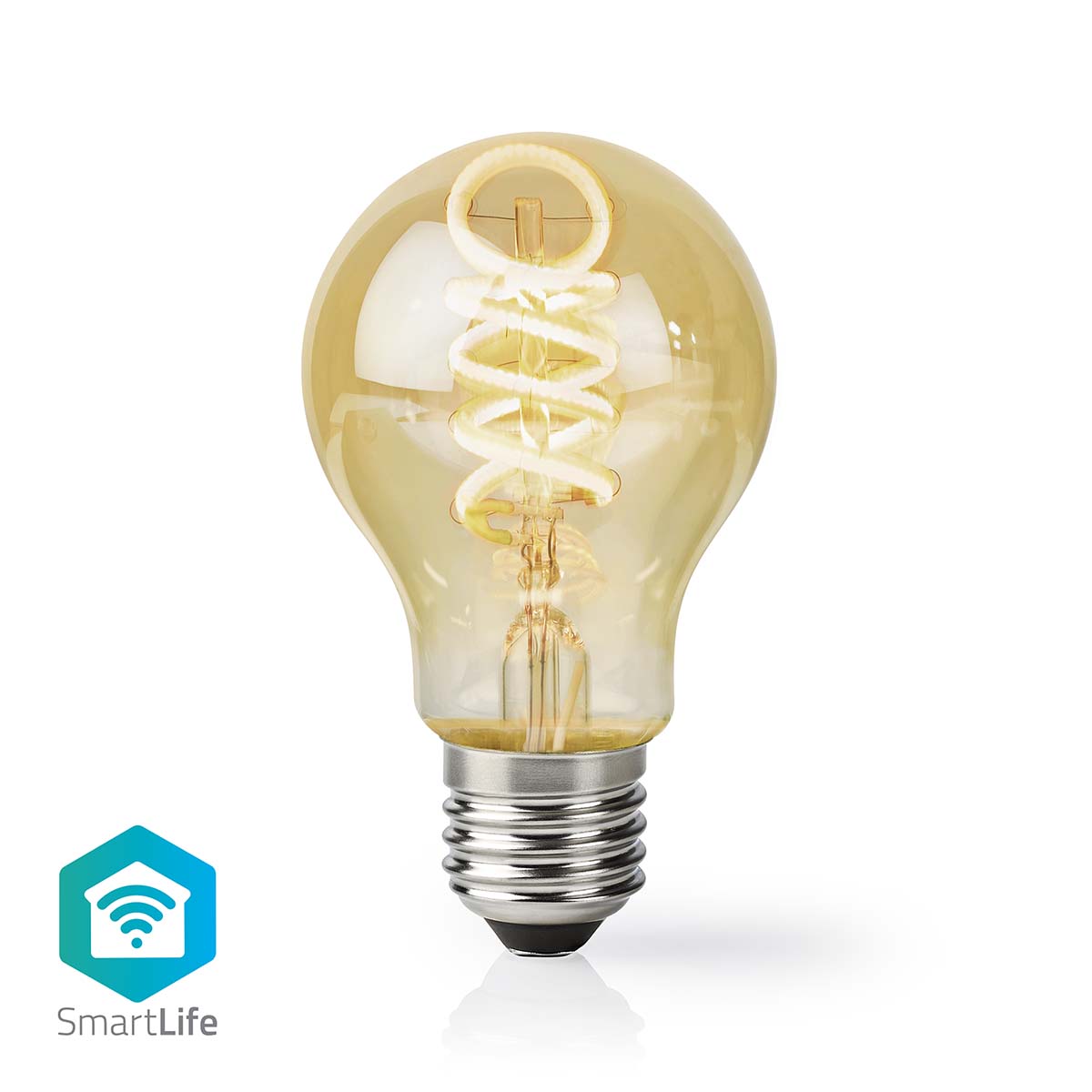 Nedis SmartLife chytrá LED žárovka vláknová E27 4.9W 360lm 1800 - 6500 K (WIFILRT10A60)