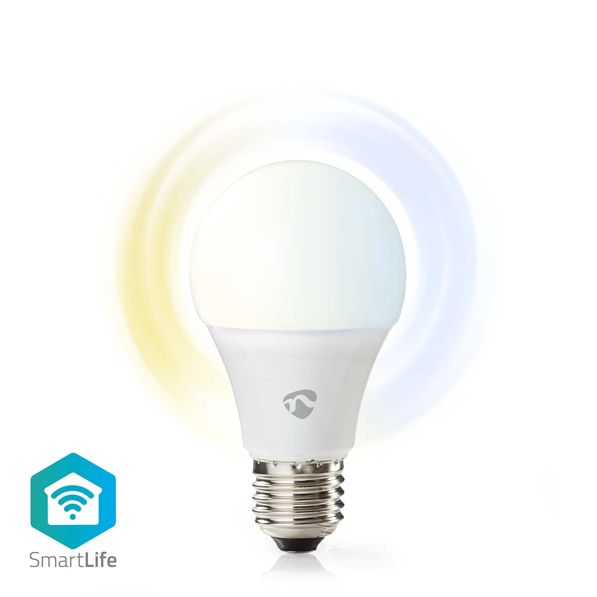 Nedis SmartLife chytrá LED žárovka E27 9W 806lm 2700 - 6500 K (WIFILRW10E27)