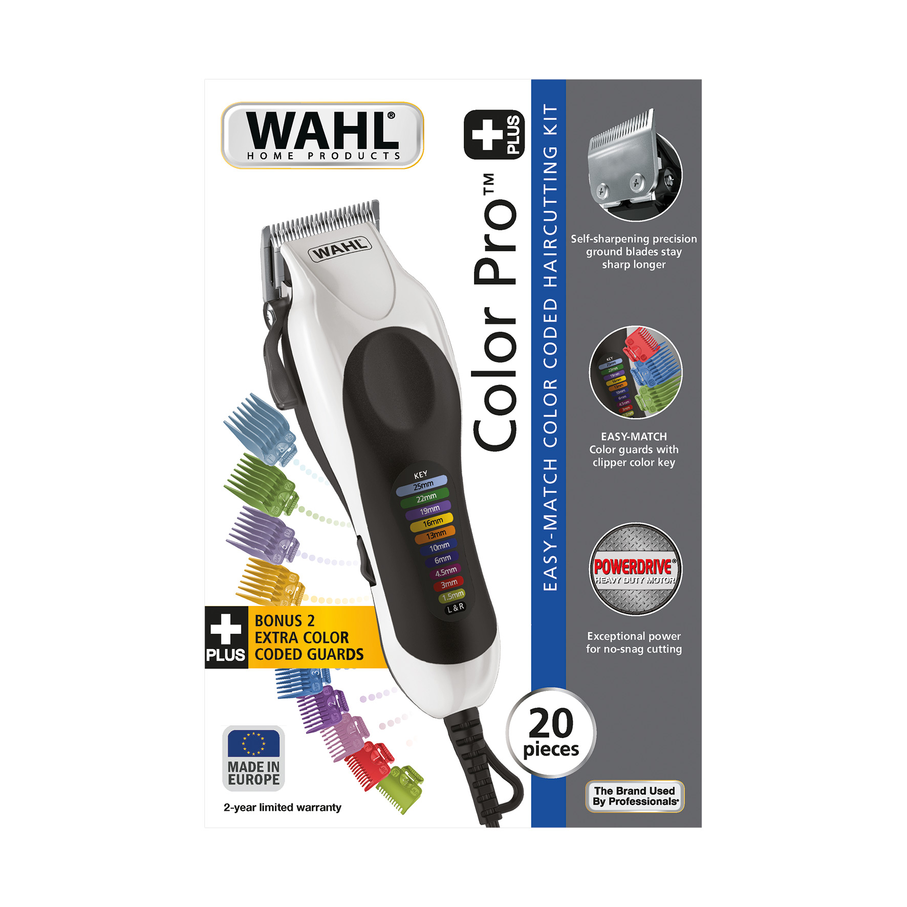 Wahl 20104-0460 zastřihovač vlasů Color Pro Plus