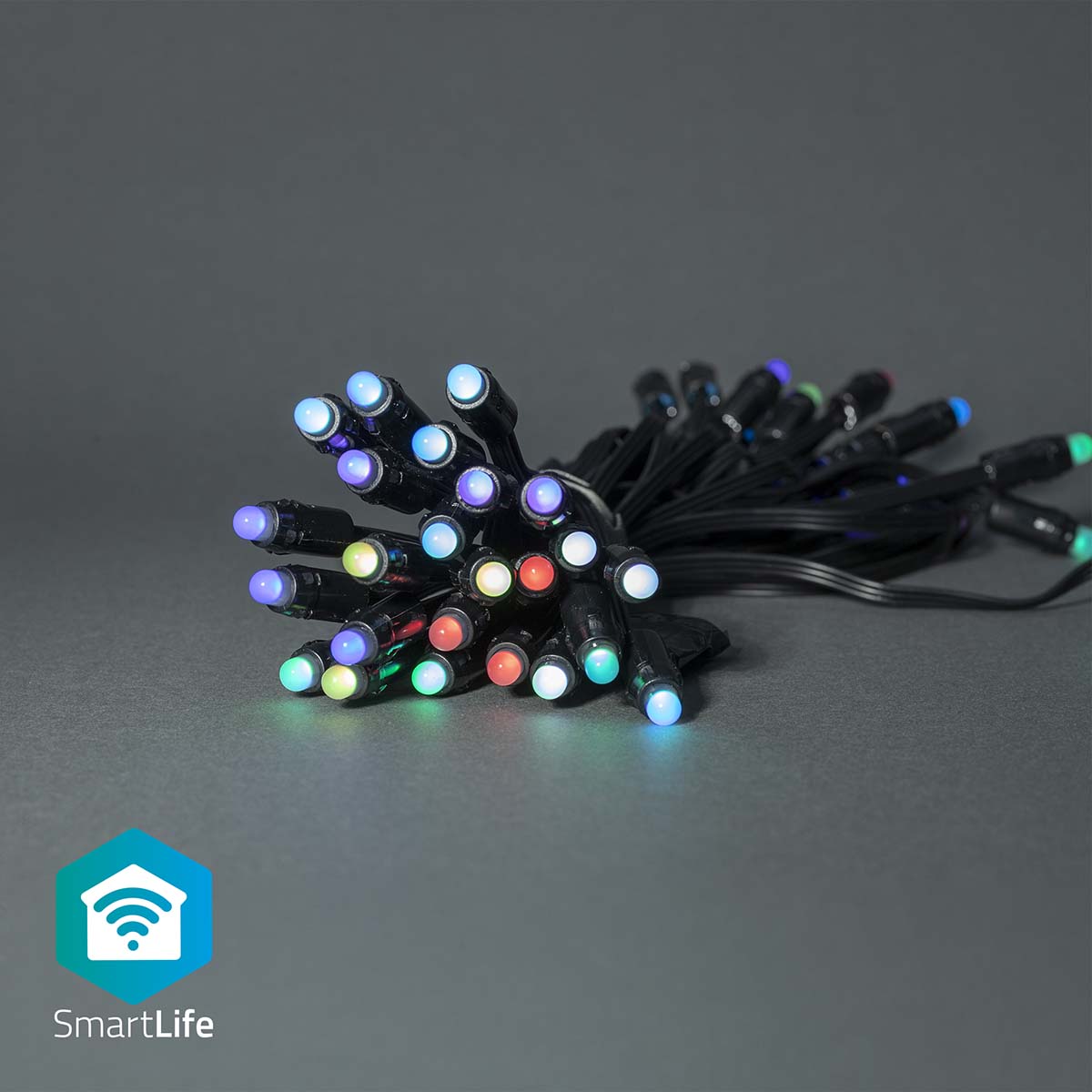SmartLife Dekorativní LED | Wi-Fi | RGB | 48 LED's | 10.80 m | Android™ / IOS