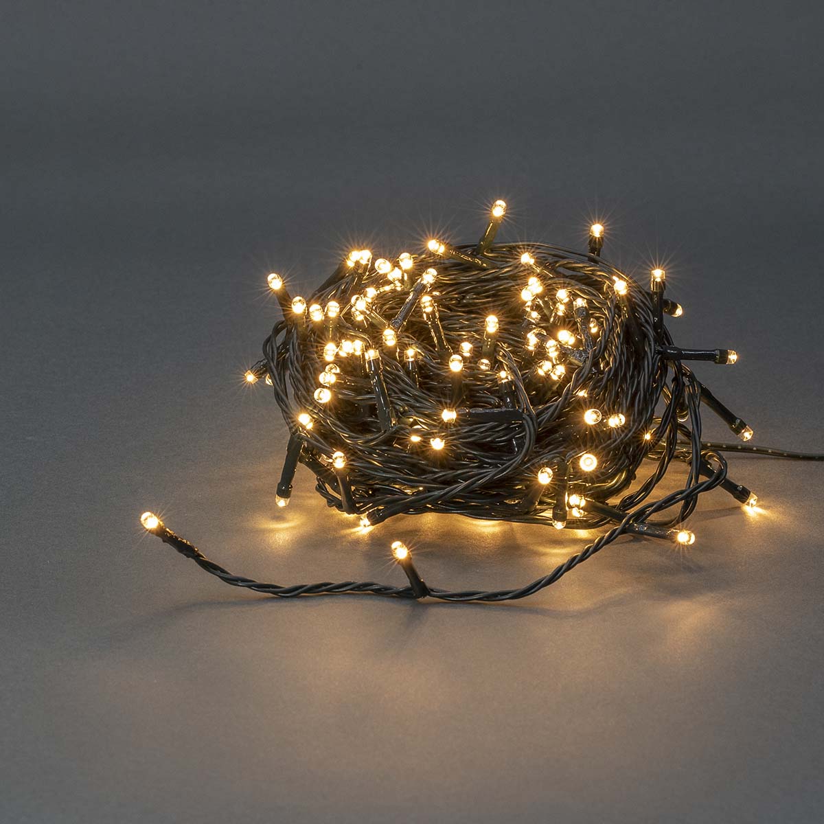 Nedis vánoční řetěz, 180 LED, 7 funkcí, 13.5 m, vnitřní/venkovní IP44, teplá bílá (CLLS180)