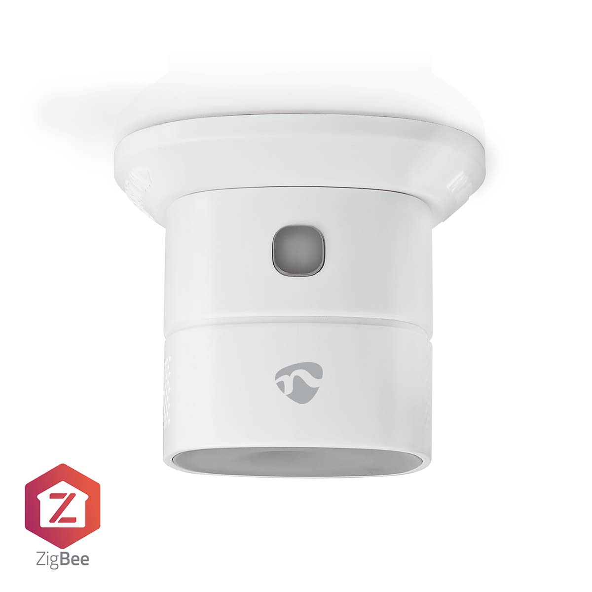 Nedis SmartLife ZigBee 3.0 chytrý detektor CO, životnost snímače 10 let, EN 50291, napájení z baterie (ZBDCO11WT)