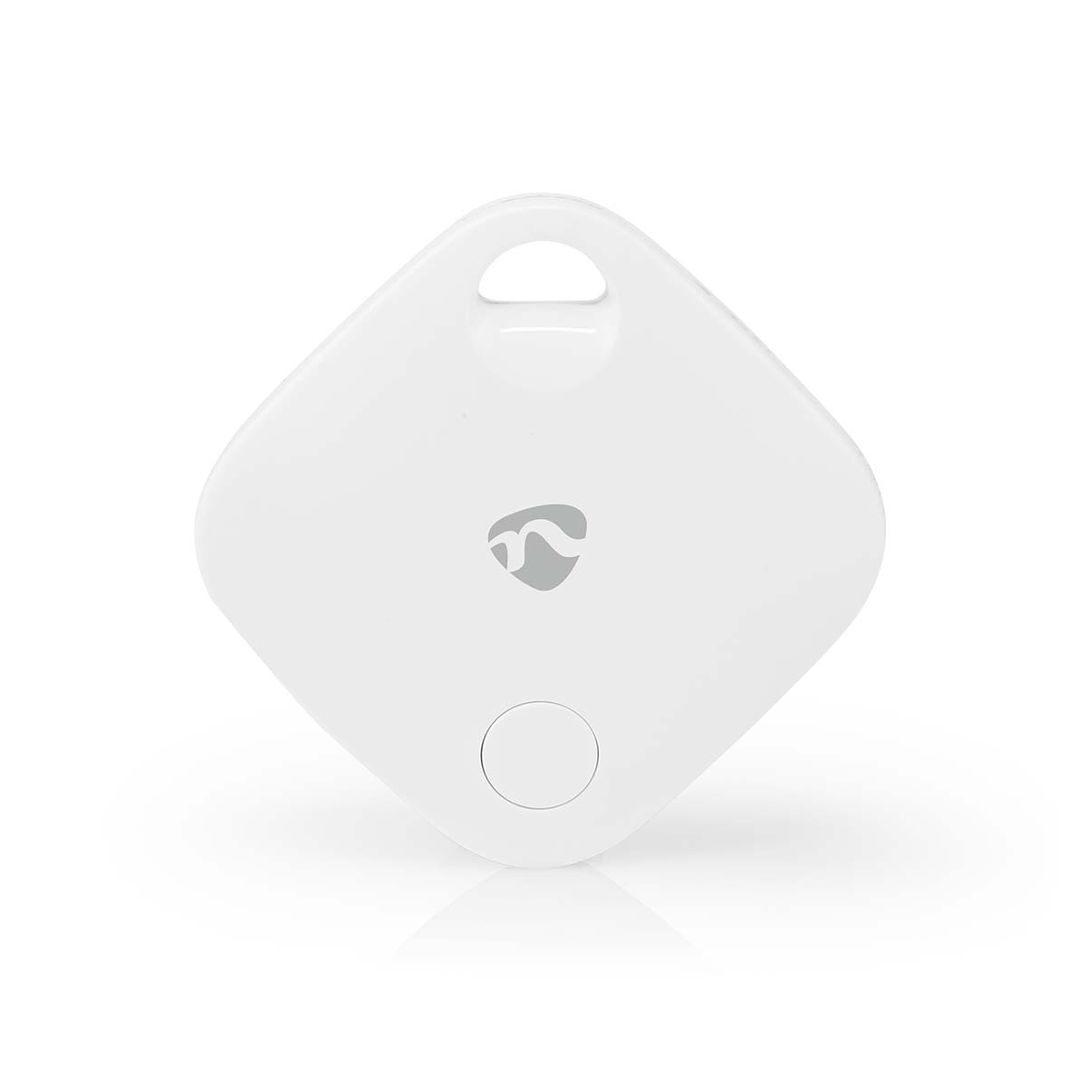 Nedis chytrý bezdrátový Bluetooth vyhledávač/lokátor klíčů do 40 m, podpora Apple ‘Find My’ App (BTTAG10WT)