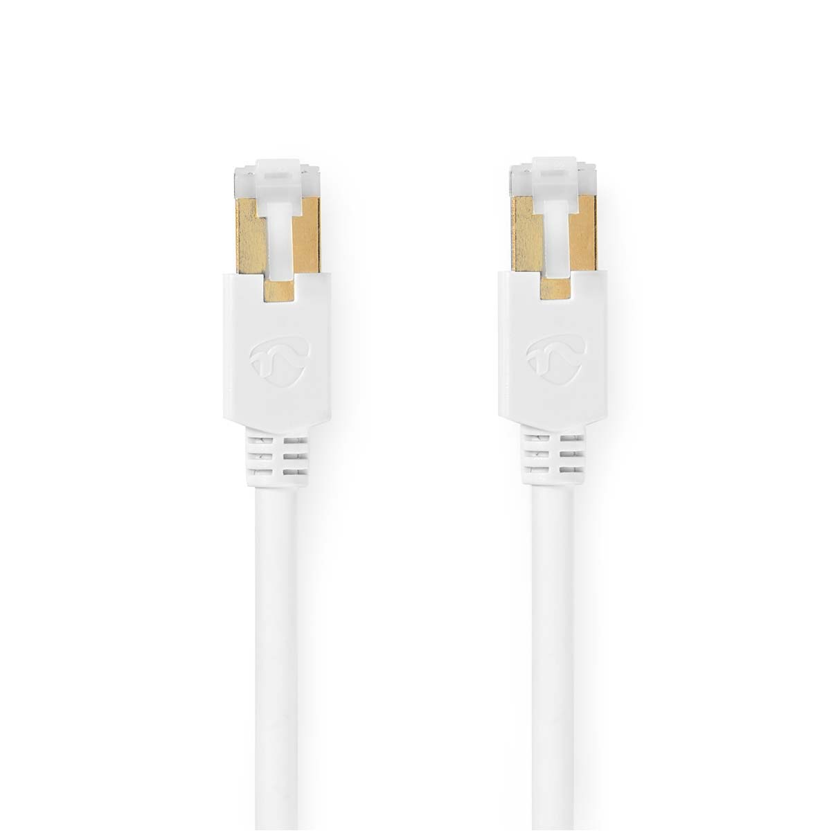 Cat 6 kabel | RJ45 Zástrčka | RJ45 Zástrčka | S / FTP | 5.00 m | Kulatý | LSZH / PVC | Bílá | Blistr