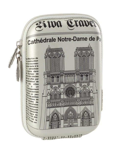 Riva Case 7103 pouzdro na fotoaparát, stříbrné Notre Dame