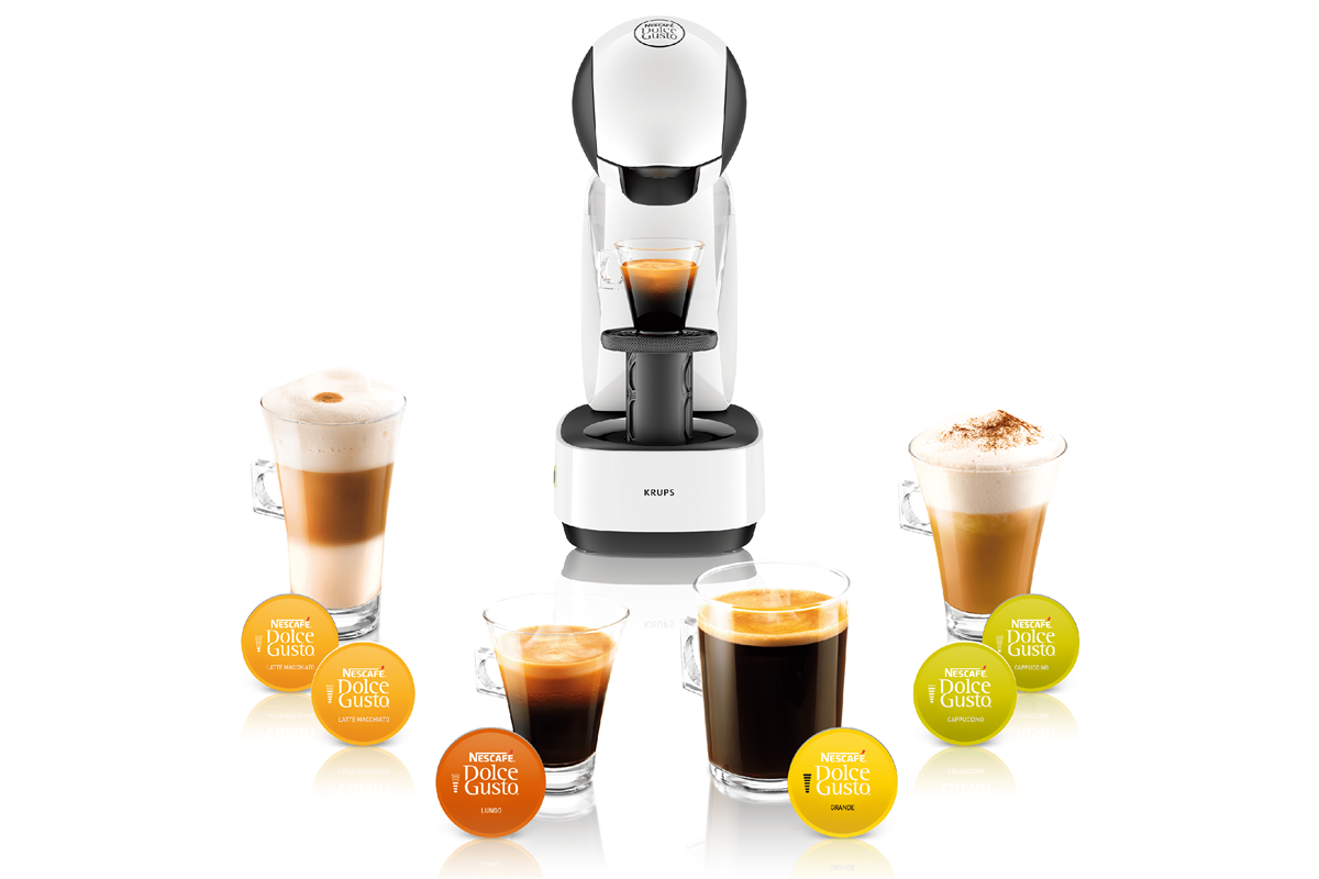 Kapslový kávovar Krups Nescafé Dolce Gusto Infinissima KP170110 bílý