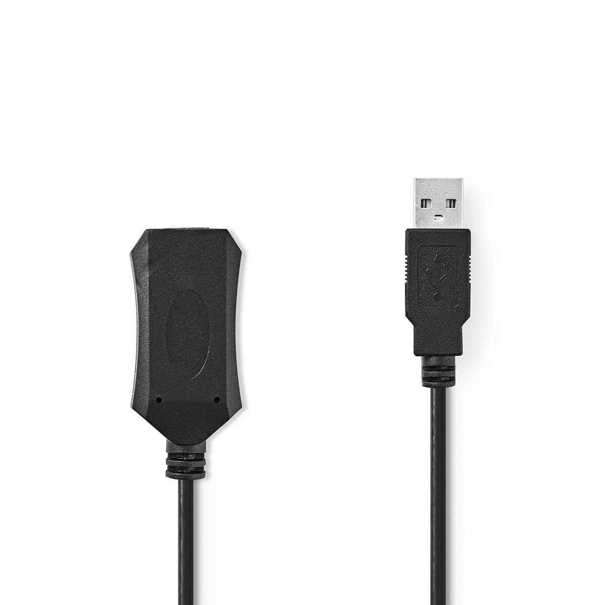 Nedis aktivní prodlužovací kabel USB 2.0, 20 m (CCGL60EXTBK200)