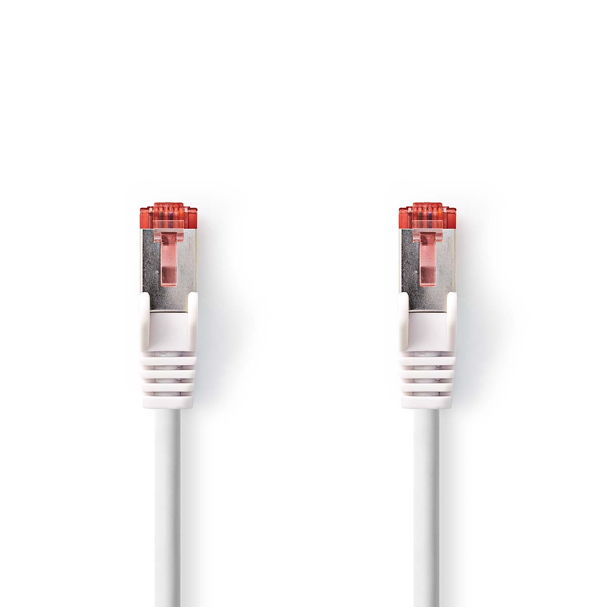 Nedis síťový kabel S/FTP CAT6, zástrčka RJ45 - zástrčka RJ45, 7.5 m, LSZH, bílá (CCGL85221WT75)