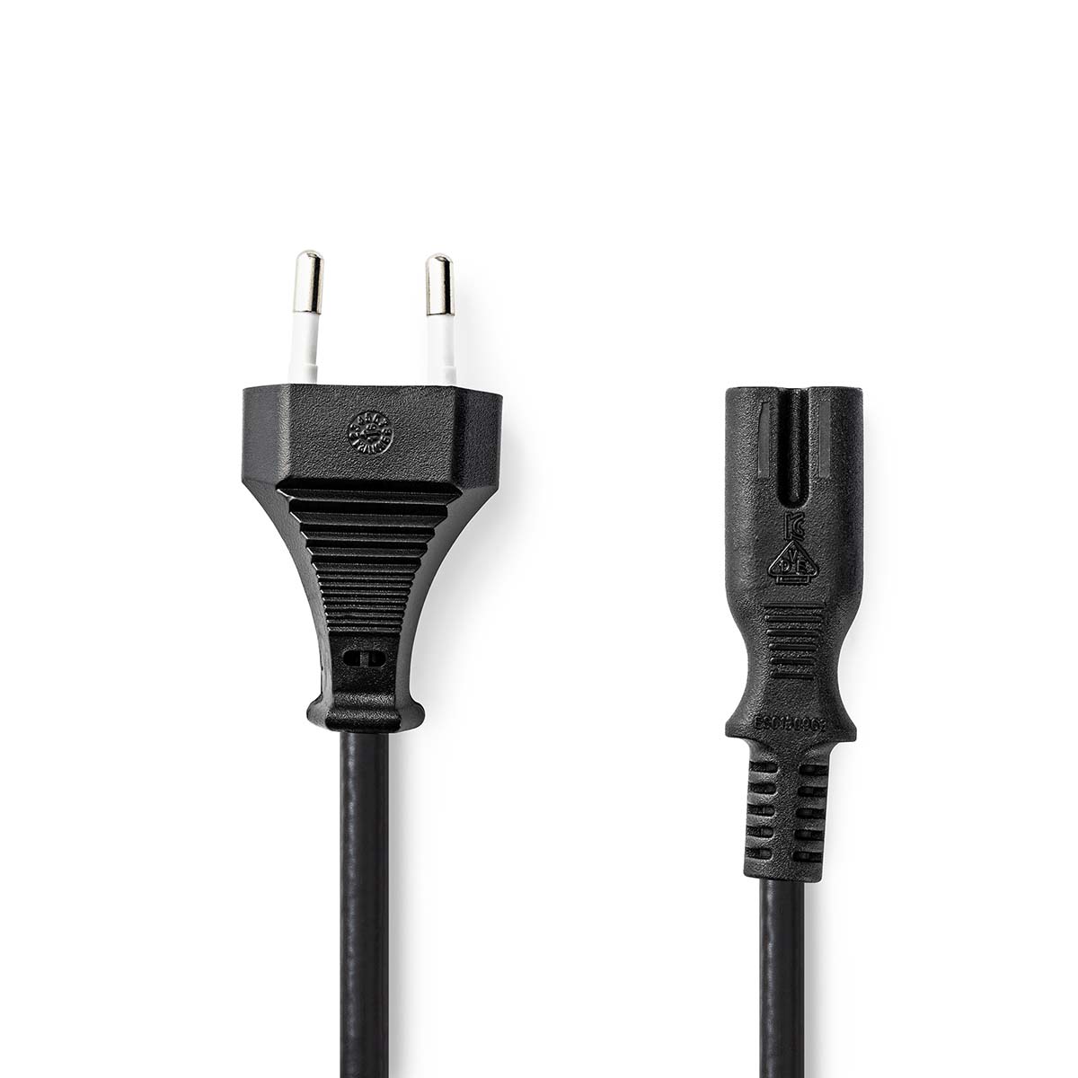 Nedis napájecí kabel zástrčka EURO - IEC-320-C7, 5 m, černá (CEGL11040BK50)