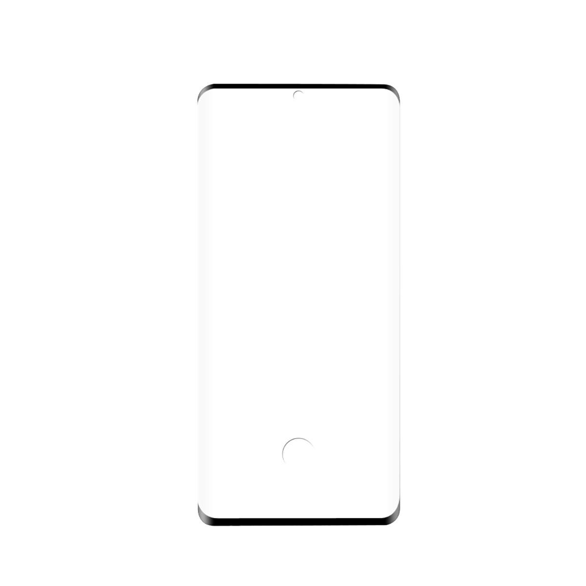 Screen Protector | Pro použití: Samsung | Samsung Galaxy S20 Ultra | Bezpečnostní sklo s plným pokrytím | 3D Curved Edge | 9 H
