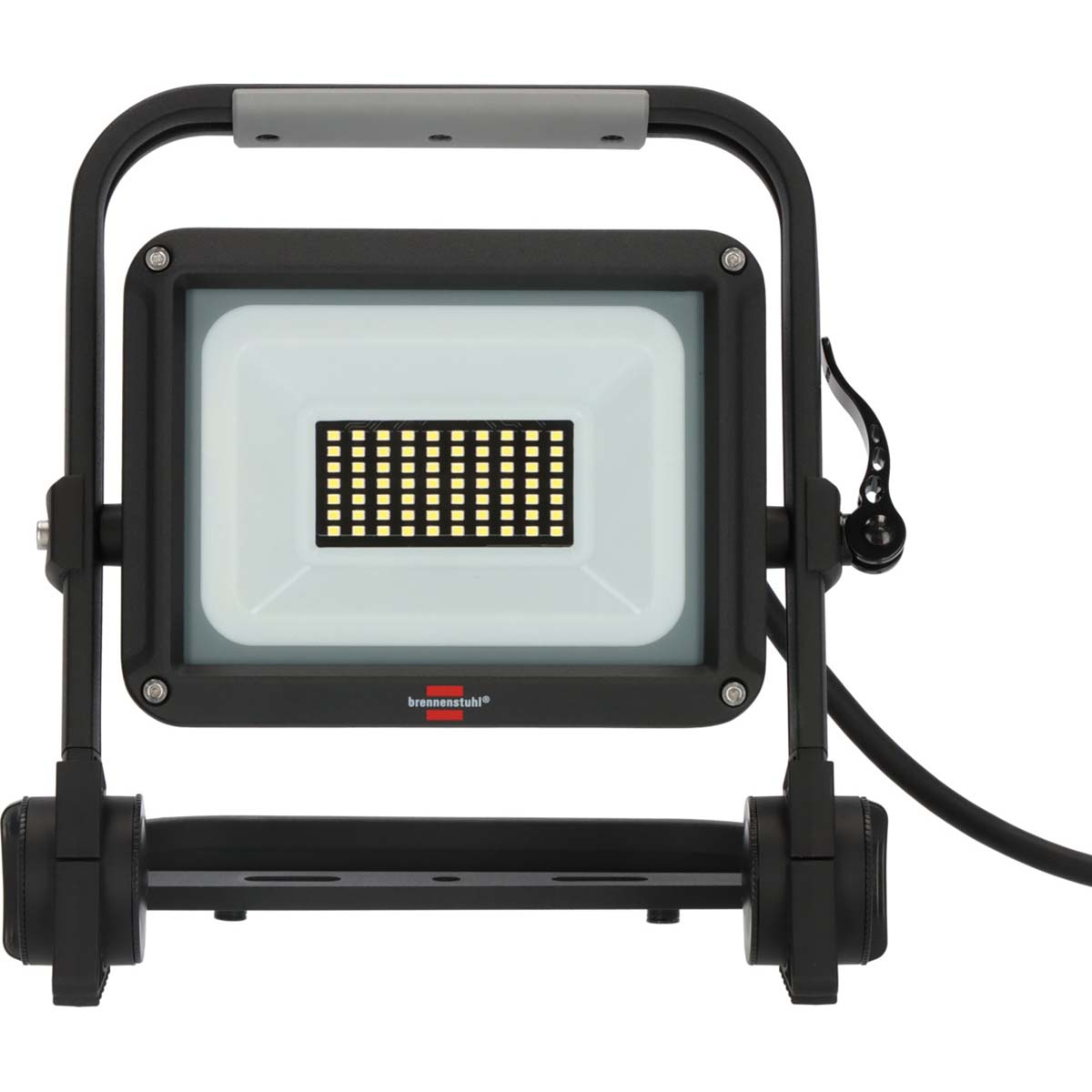 Mobilní LED stavební lampa JARO 4060 M / LED nouzové osvětlení pro venkovní 30W (pracovní světlo s 3m kabelem a rychloupínáním, LED světlomet IP65,…