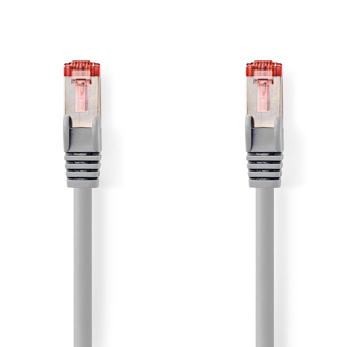 Cat 6 kabel | RJ45 Zástrčka | RJ45 Zástrčka | S / FTP | 20.0 m | Kulatý | LSZH | Šedá | Box