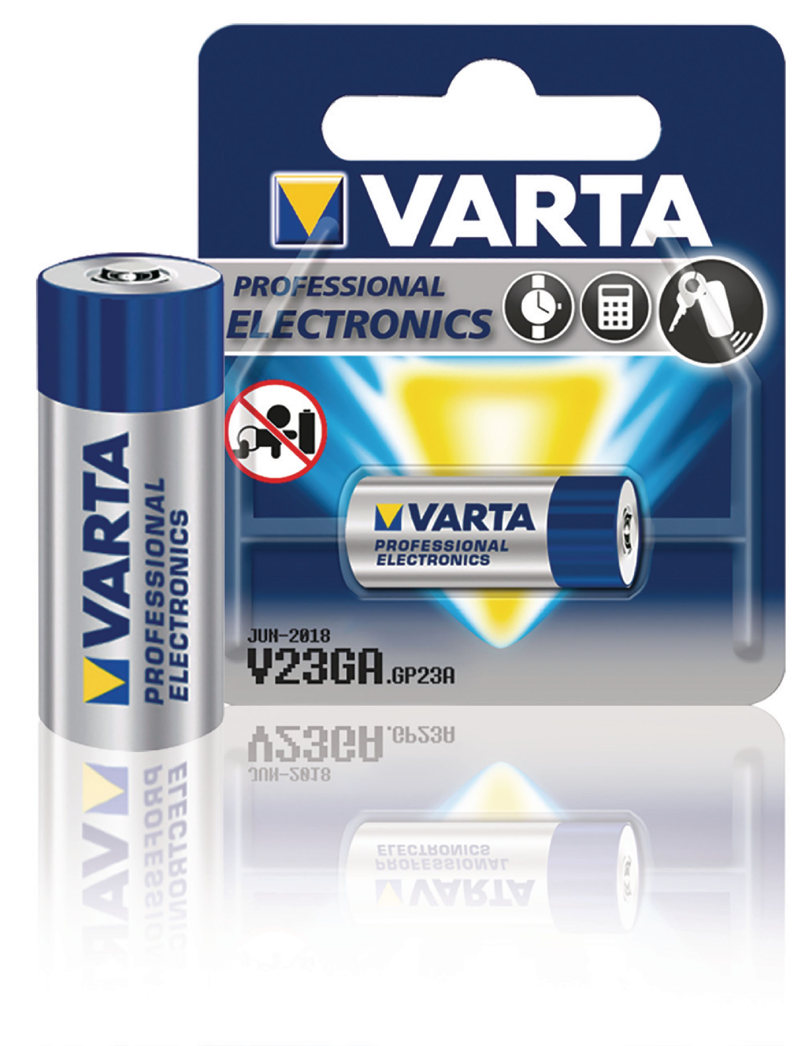 Alkalická baterie Varta Professional 23A 12 V, 1ks, VARTA-V23GA