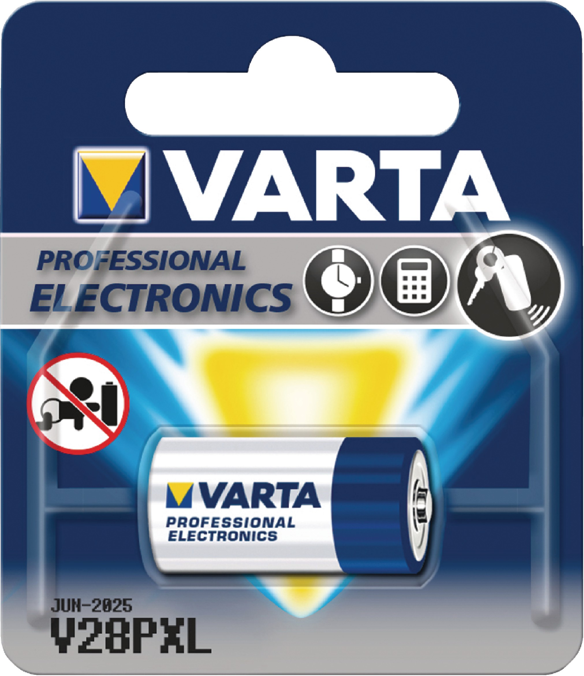 Lithiová baterie Varta Professional 4SR44 6 V 170 mAh, 1ks, VARTA-V28PXL