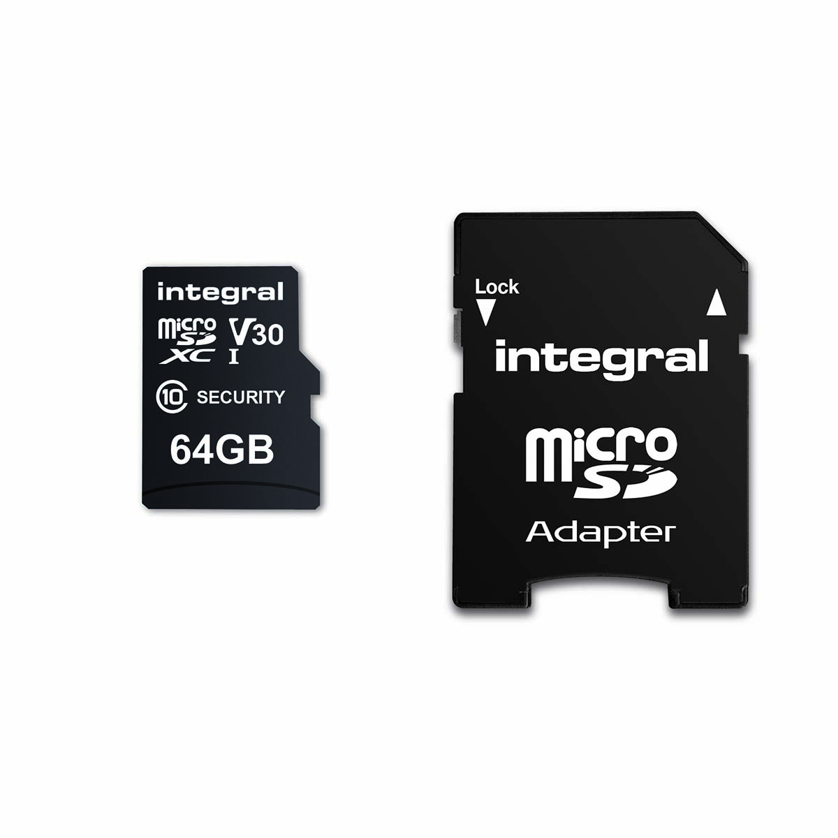 64 GB bezpečnostní kamera microSD karta pro palubní kamery, domácí kamery, CCTV, body kamery a drony