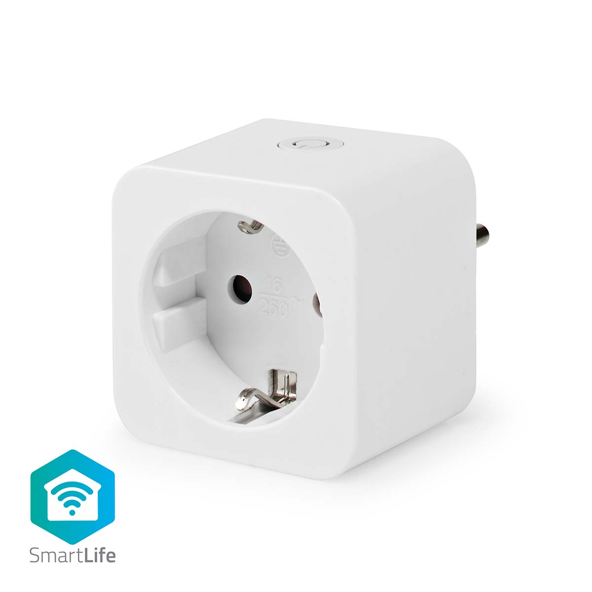 SmartLife Chytrá Zásuvka | Zigbee 3.0 | Měřič výkonu | 3680 W | Hybridní (CEE 7/7) | 0 - 55 °C | Android™ / IOS | Bílá | 1 kusů