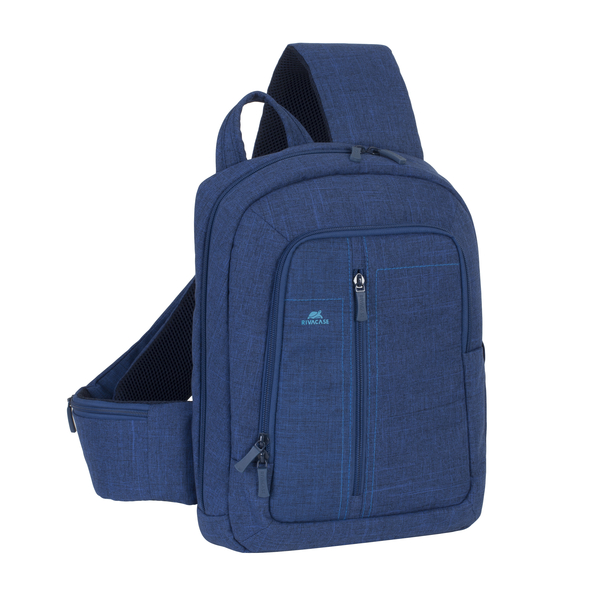 Riva Case 7529 stylový batoh s jedním popruhem 13.3", modrý