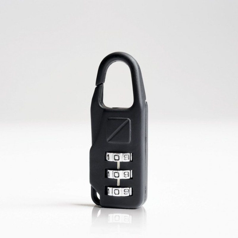 Bezpečnostní cestovní zámek na zavazadla kovový bez klíčů na kombinaci TBU034