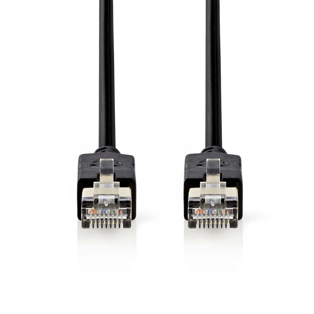 Nedis síťový kabel FTP CAT6, zástrčka RJ45 - zástrčka RJ45, 5 m, černá (CCBW85210AT50)