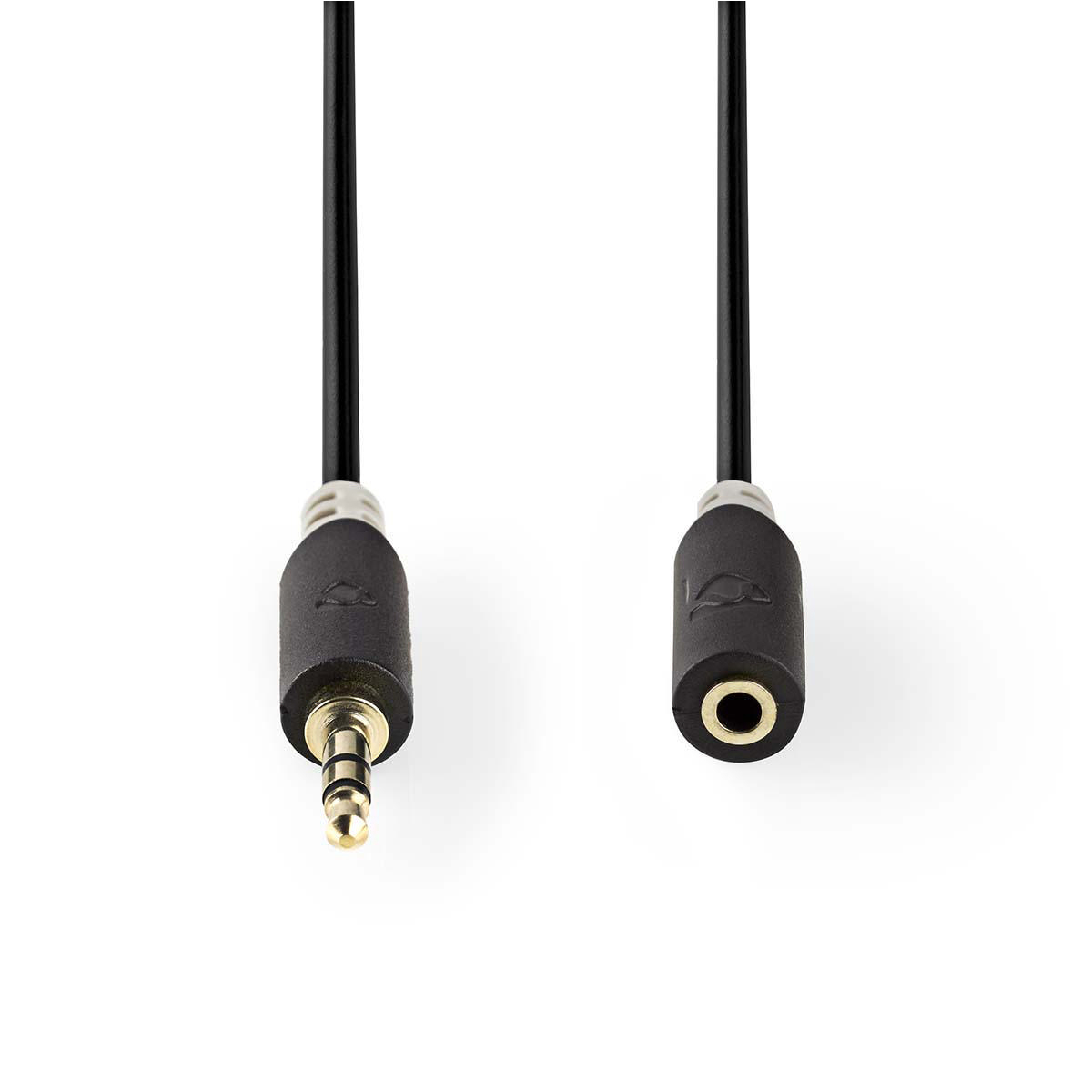 Nedis CABW22050AT20 prodlužovací audio kabel zástrčka jack 3.5mm - zásuvka jack 3.5mm, 2 m