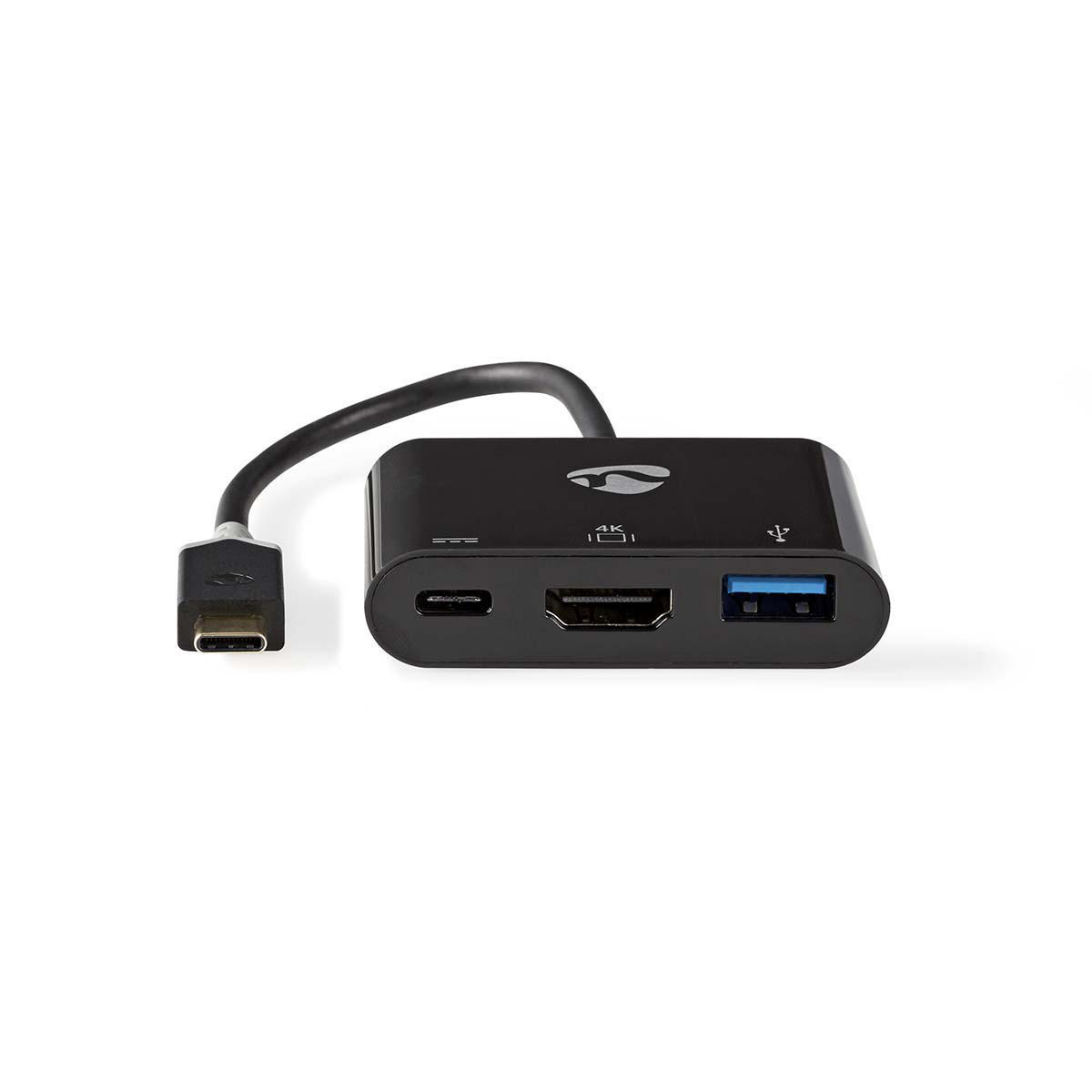 Nedis CCBW64765AT02 adaptér zástrčka USB-C - zásuvka USB A / zásuvka USB-C / zásuvka HDMI