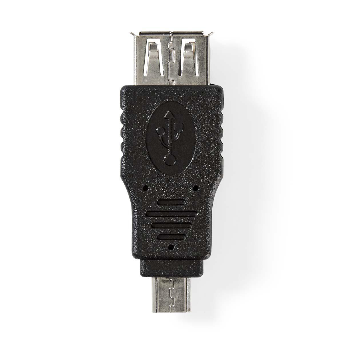 Nedis CCGP60901BK adaptér zástrčka USB micro B - zásuvka USB A
