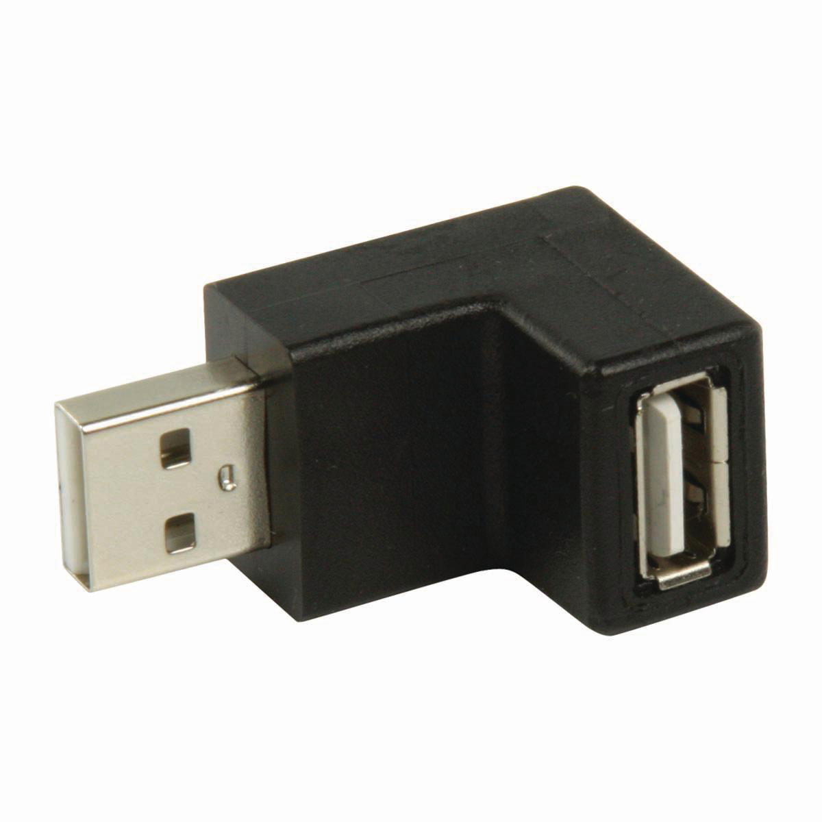 Nedis CCGP60940BK adaptér USB A zástrčka - USB A zásuvka 270°