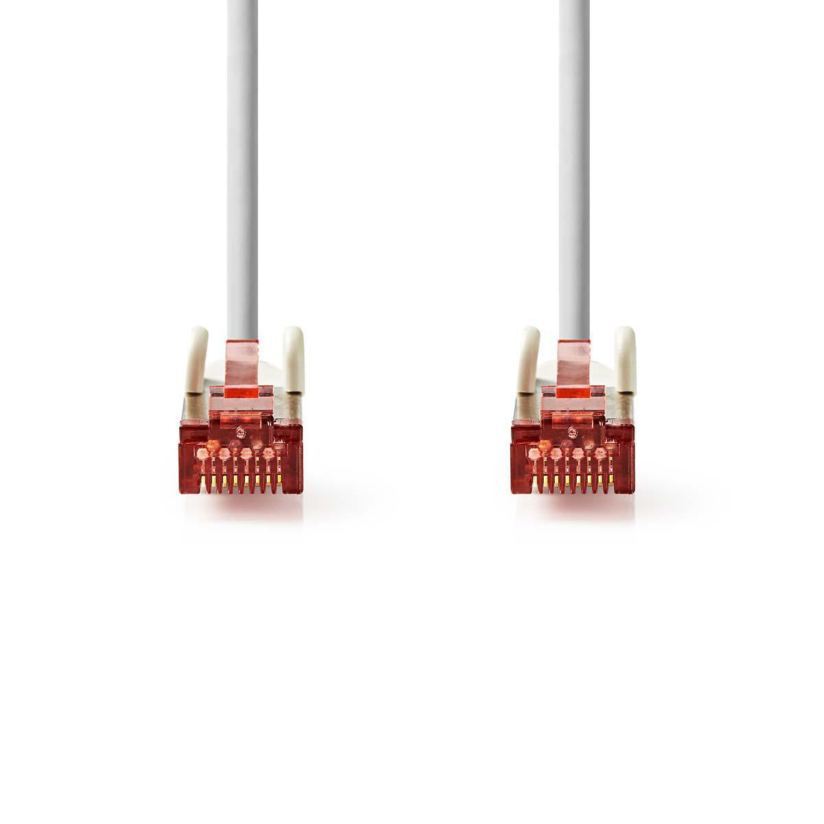 Nedis síťový kabel S/FTP CAT6, zástrčka RJ45 - zástrčka RJ45, 0.5 m, šedá (CCGP85221GY05)