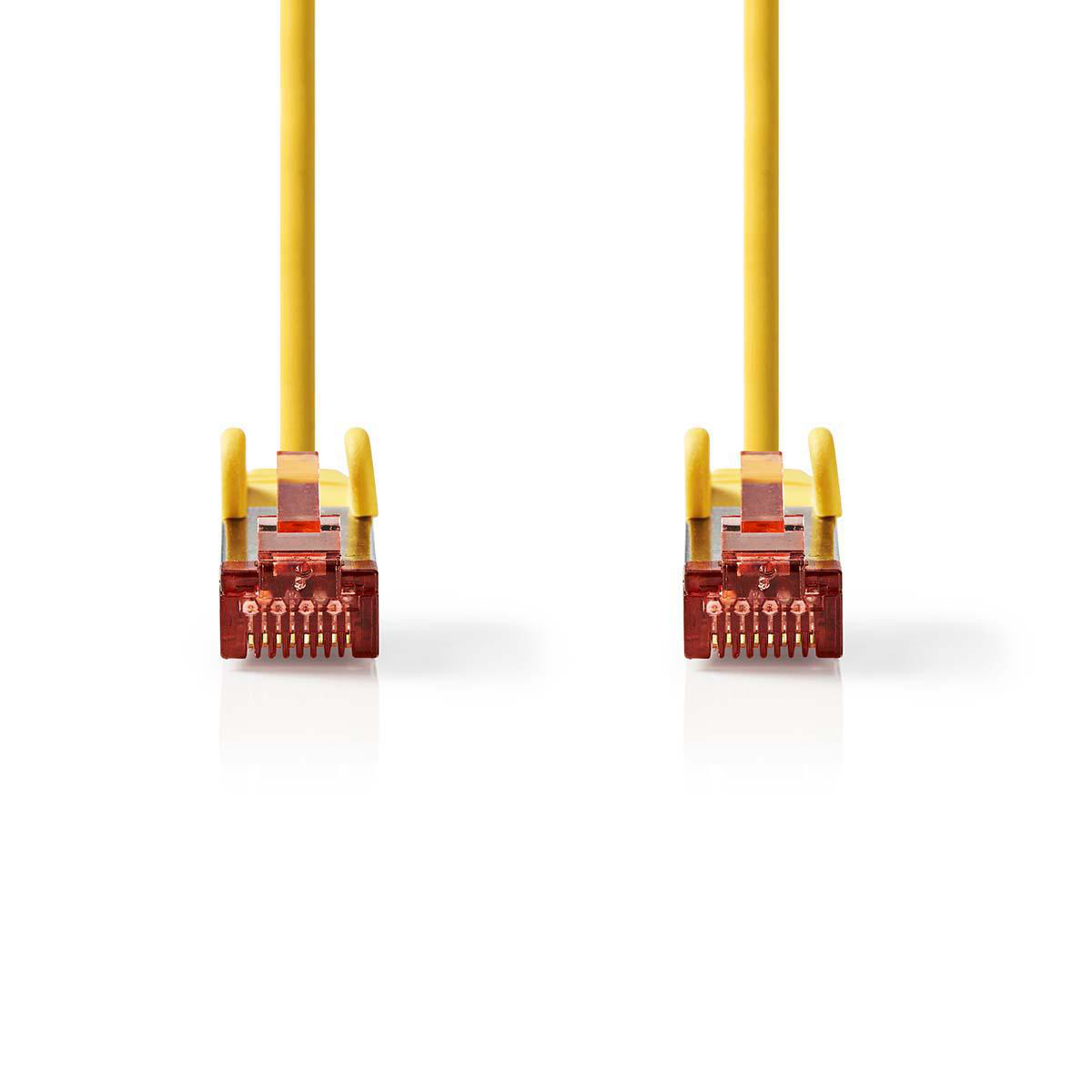 Nedis síťový kabel S/FTP CAT6, zástrčka RJ45 - zástrčka RJ45, 30 m, žlutá (CCGP85221YE300)