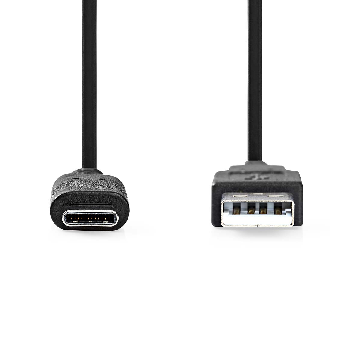 Nedis propojovací kabel USB 3.2 (gen.2) zástrčka USB A - zástrčka USB C, 1 m, černá (CCGP61650BK10)