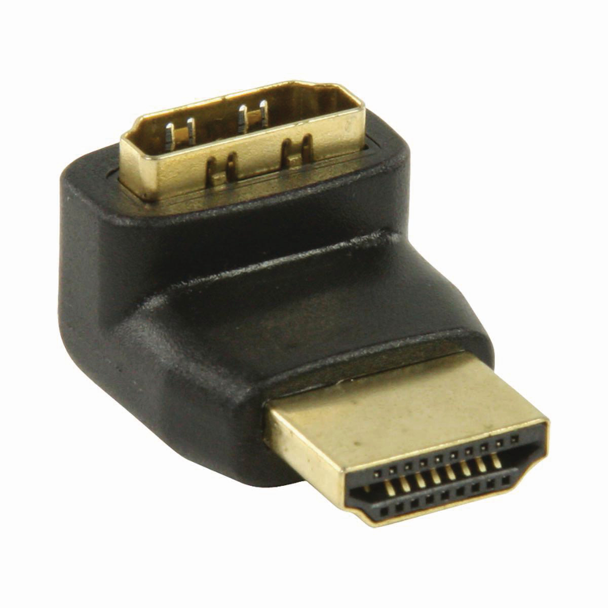 Nedis CVGP34902BK adaptér HDMI A zástrčka - HDMI A zásuvka 270°