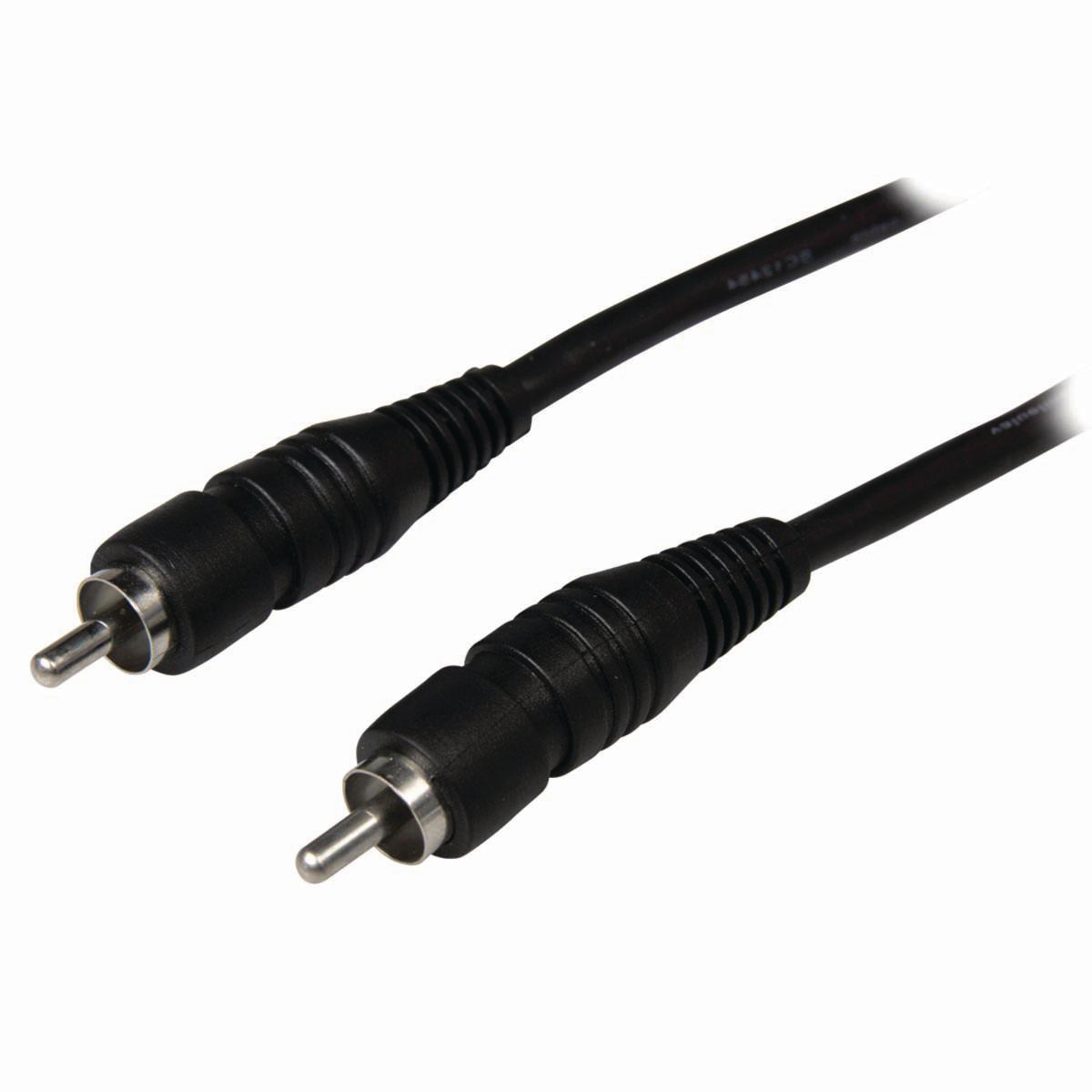 Digitální Audio kabel | RCA Zástrčka - RCA Zástrčka | 2 m | Černá barva
