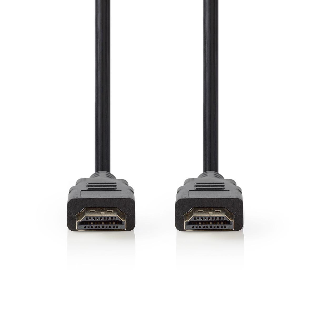Nedis High Speed HDMI™ kabel zástrčka HDMI - zástrčka HDMI, 1.5 m, černá (CVGT34001BK15)