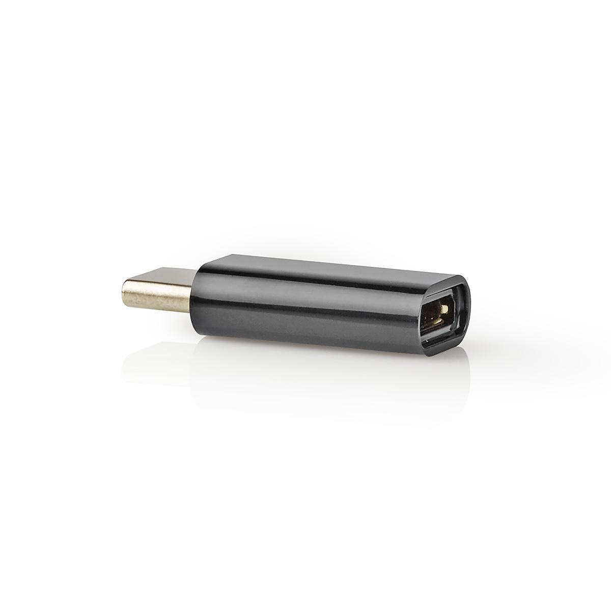 Adaptér USB 2.0 zástrčka USB-C - zásuvka USB micro B (CCGP60910BK)