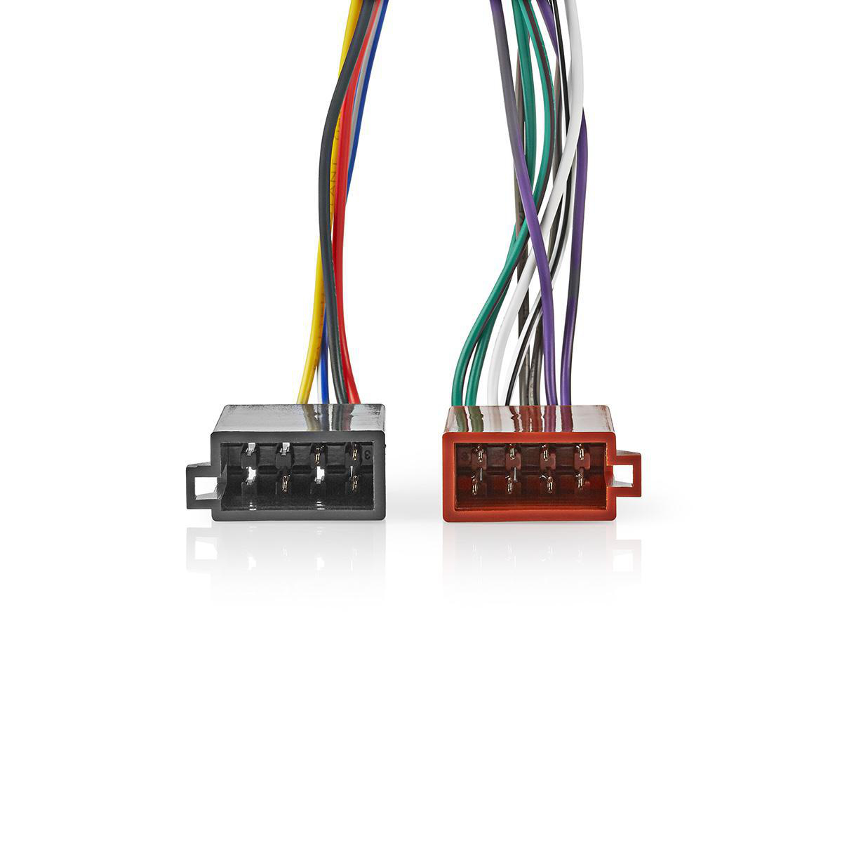 Redukce pro autorádio ISO - Kenwood 16 pin, 0.15 m (ISOCKW16PVA)