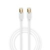 Síťový Kabel Cat 6 F/UTP | RJ45 (8P8C) Zástrčka – RJ45 (8P8C) Zástrčka | 5 m | Bílá barva