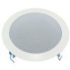 Hi-Fi stropní reproduktor 100 V (RAL9010), 17 cm (6.5") Visaton, VS-DL18/1