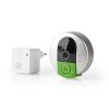 Nedis domovní zvonek s kamerou, microSD, HD 720p (DOORPW10CBK)