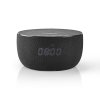 Nedis SPBT4000BK Bluetooth® reproduktor 30 W s bezdrátovou nabíječkou 5 W, až 6 hodin hraní, hodiny, černá